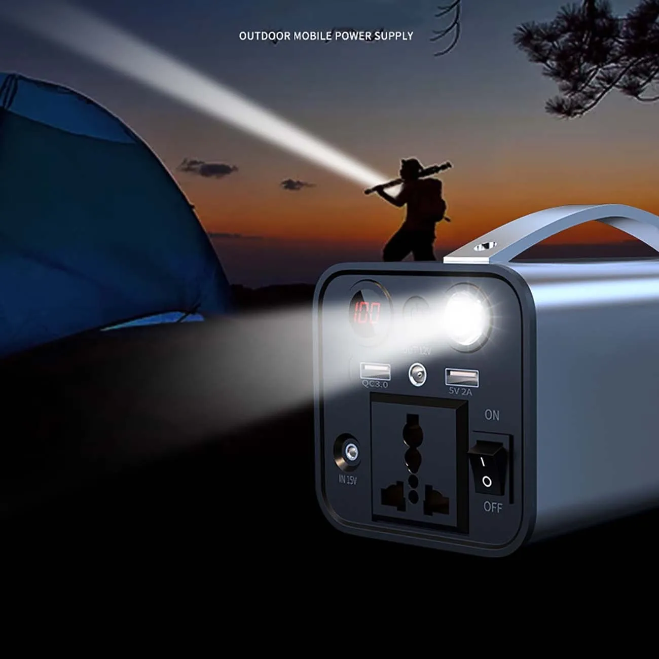 Portable 68000mAh Emergency Power Station