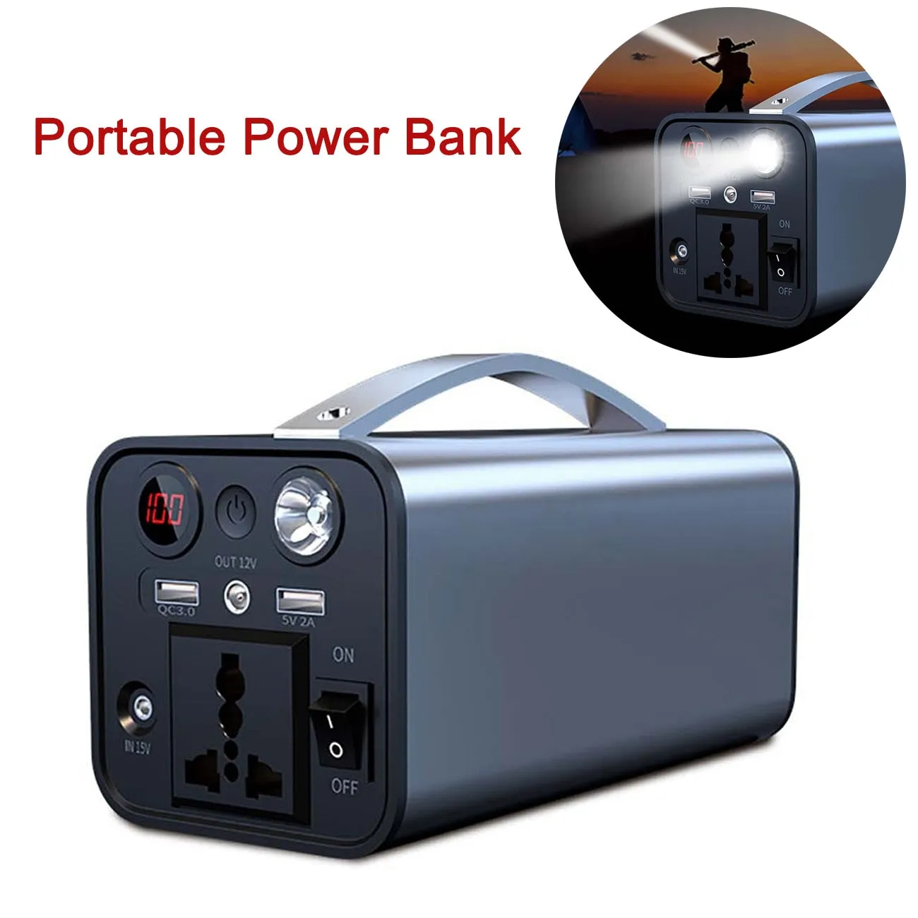 Portable 68000mAh Emergency Power Station