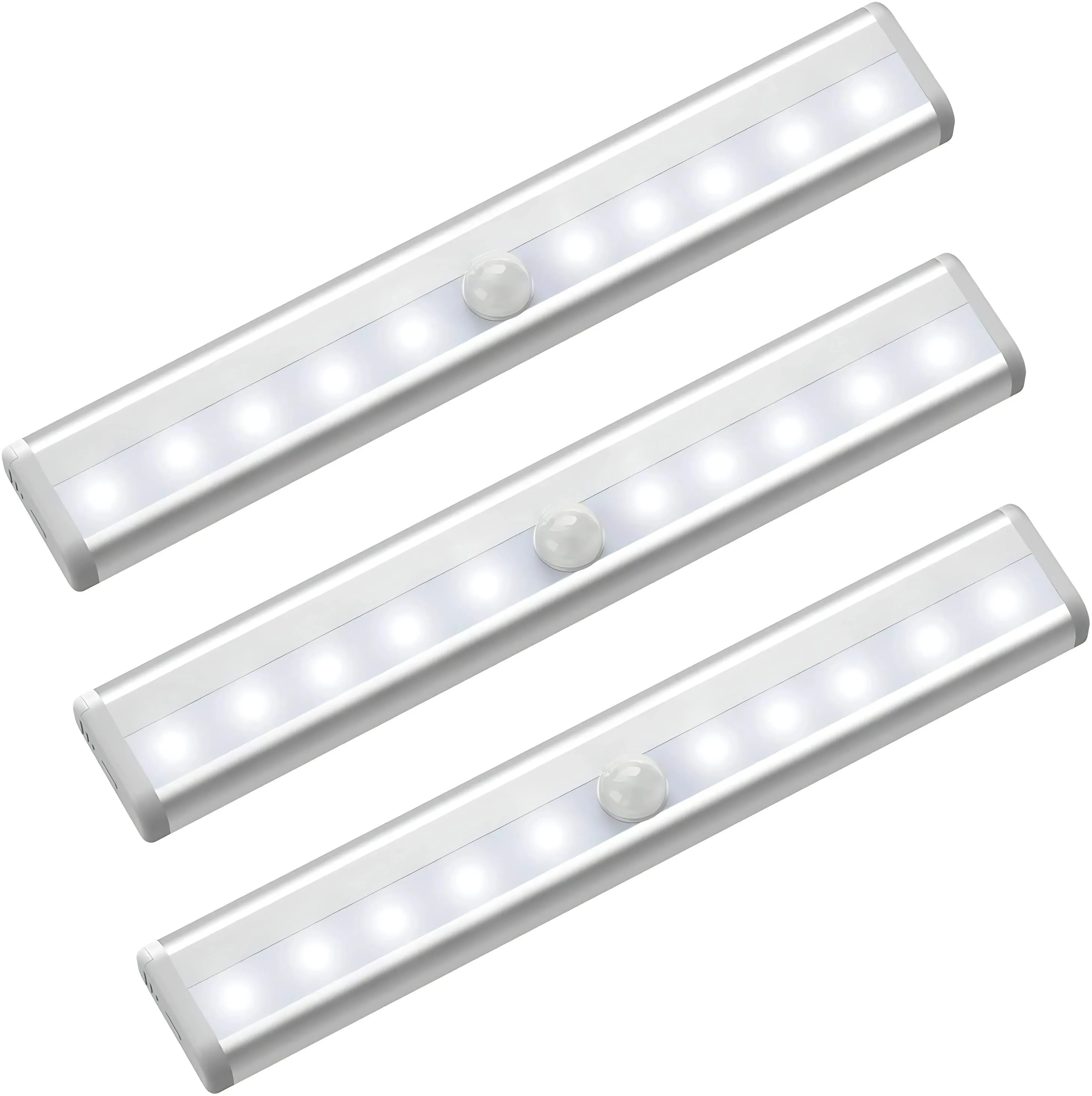 Portable Fall Prevention Sensor Strip Light - 3 Pack