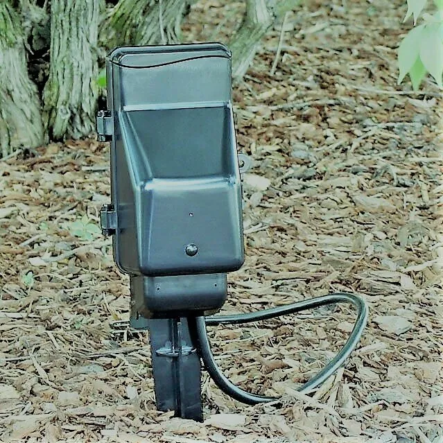 Power Outlet Outdoor Hidden Camera w/ WiFi, HD Resolution, and Remote Video Access