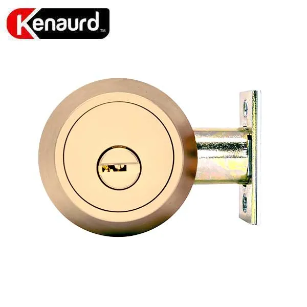 Premium Key Controlled - Deadbolt - Double Cylinder - #06 Keyway - US26D - Polished Brass