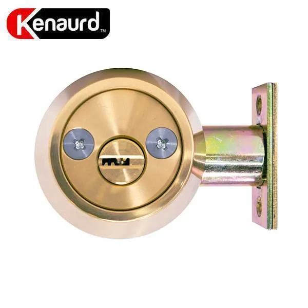 Premium Key Controlled - Deadbolt - Double Cylinder - #06 Keyway - US26D - Polished Brass