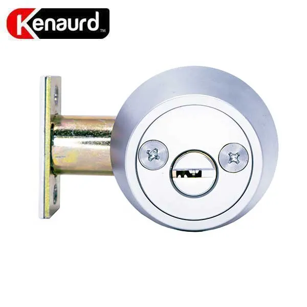 Premium Key Controlled - Deadbolt - Double Cylinder - #06 Keyway - US26D - Satin Silver