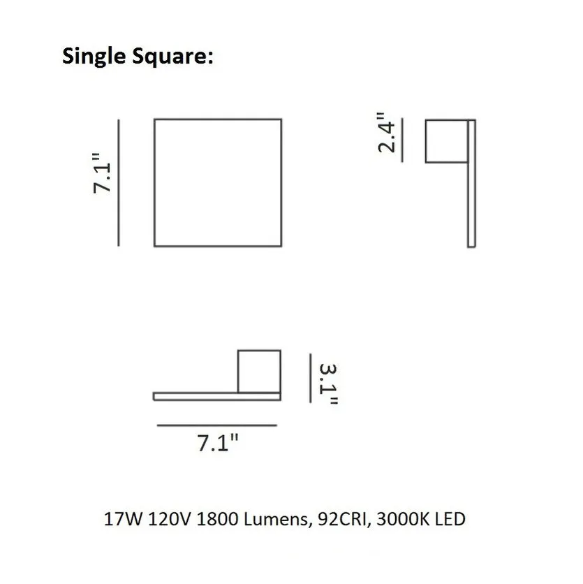 Puzzle Wall / Ceiling Light