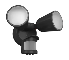 RAB LU160 20W LED Dual Head Motion Sensing Security Light Selectable CCT