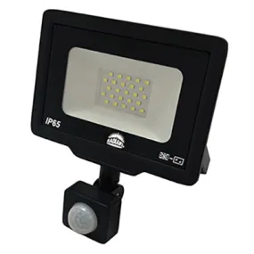 Radiant Lighting RFS55 LED Flood Light 20w Daylight 6500k Motion Sensor LSF0002 S