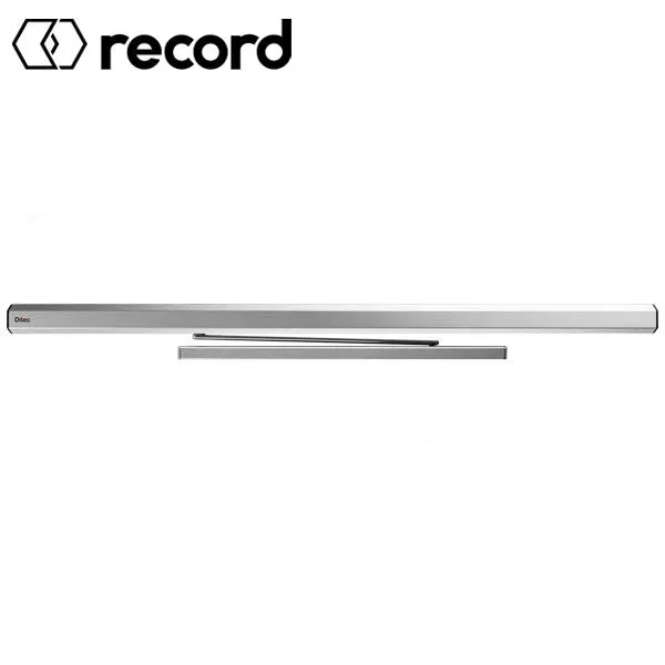 Record - HA7 - Low Profile Swing Door Operator - PUSH & PULL Arms - Non Handed - For Single Interior Doors (Up to 48") - Clear Finish