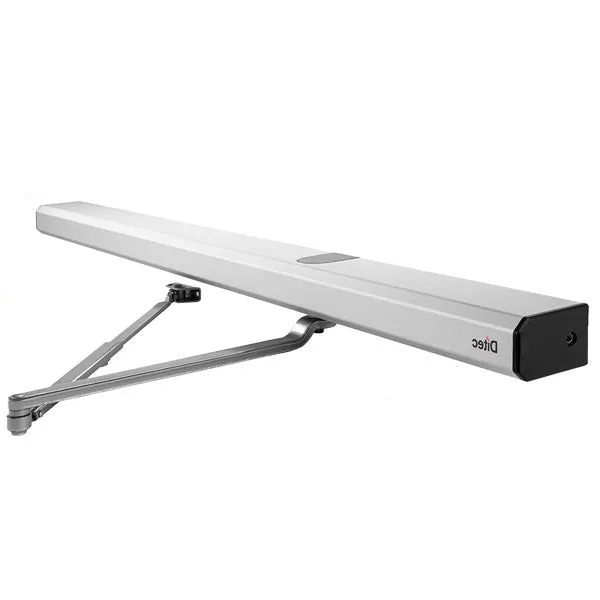 Record - HA7 - Low Profile Swing Door Operator - PUSH & PULL Arms - Non Handed - For Single Interior Doors (Up to 48") - Clear Finish