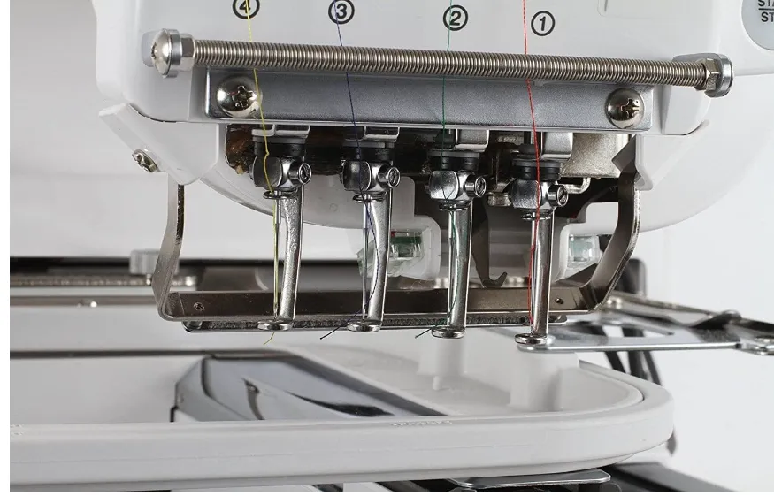 RESALE SET 1 SET Janome MB4 Four-Needles Embroidery Machine (Made in Japan)