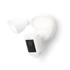 Ring Floodlight Cam Wired Pro with Bird’s Eye View and 3D Motion Detection (Refurbished)