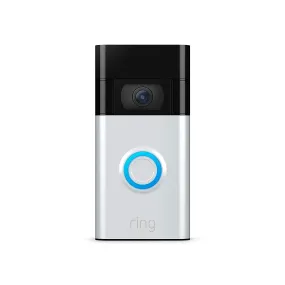 Ring Video Doorbell 1080p HD video - Improved Motion Detection(Refurbished)
