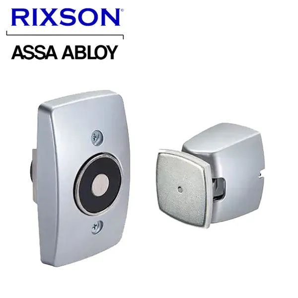 Rixson - 998M - Electromagnetic Door Holder - Wall Mount - 25-40lbs Holding Force - Sprayed Aluminum
