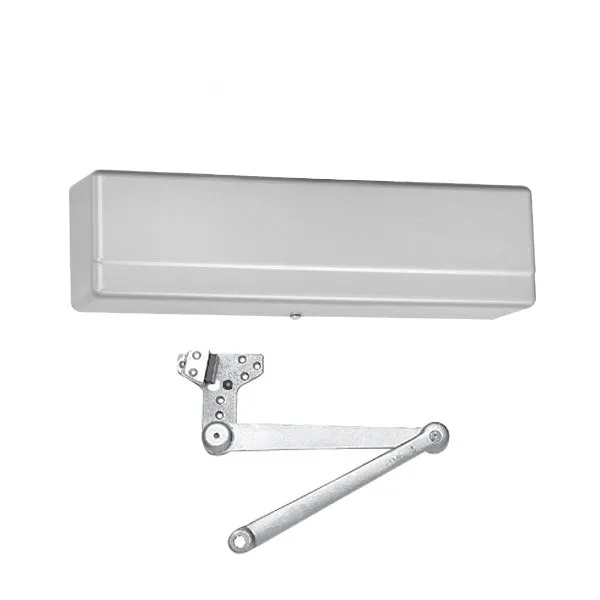 Sargent - 1431 - Powerglide Door Closer - Back Check Function - Heavy Duty Hold Open Parallel Arm - Adjustable Size 1-6 - Aluminum - Fire Rated - Grade 1