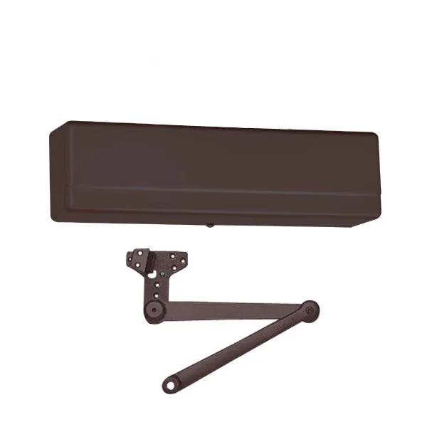 Sargent - 1431 - Powerglide Door Closer - Back Check Function - Heavy Duty Hold Open Parallel Arm - Adjustable Size 1-6 - Plastic cover - Dark Oxidized Satin Bronze - Fire Rated - Grade 1