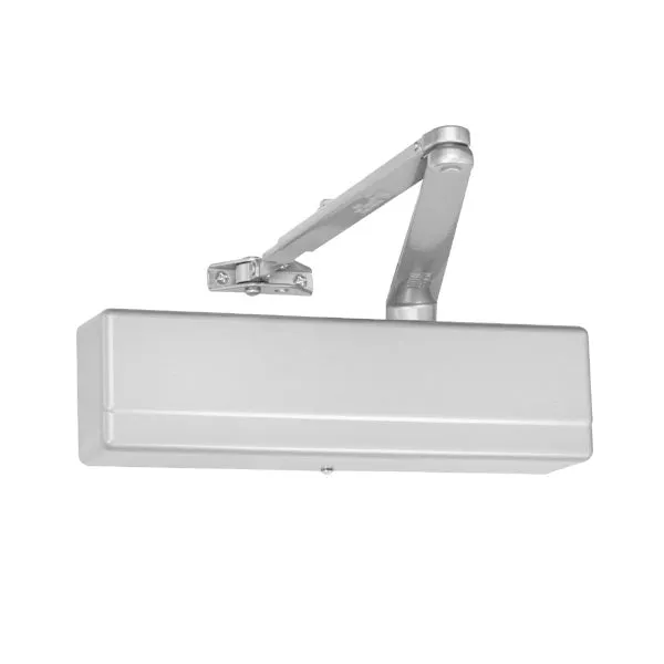Sargent - 1431 - Powerglide Door Closer - Back Check Function - Universal Standard Arm Package - Adjustable Size 1-6 - Plastic Cover - Aluminum - Fire Rated - Grade 1
