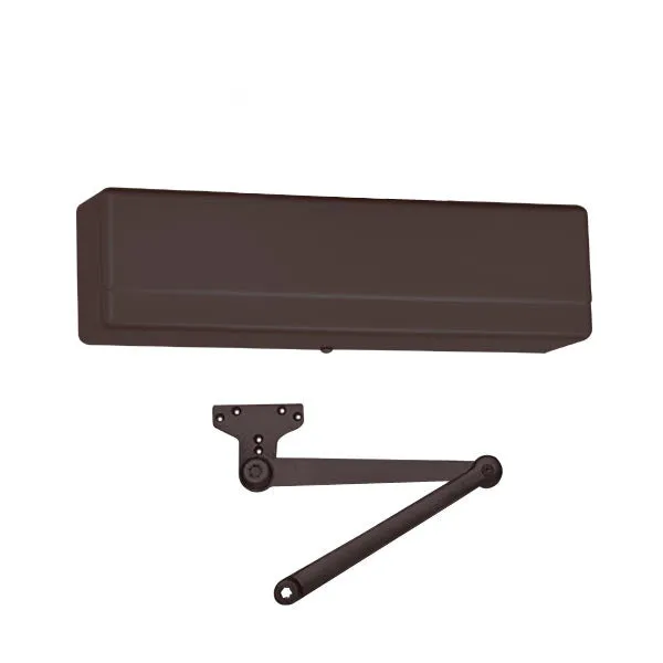 Sargent - 1431 - Powerglide Door Closer - Heavy Duty Parallel Arm - Adjustable Size 1-6 - Plastic Cover - Dark Oxidized Satin Bronze - Fire Rated - Grade 1