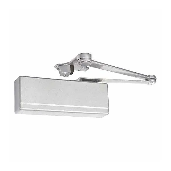Sargent - 281 - Powerglide Cast Iron Door Closer w/CPS - Special Rust Inhibitor Coating - EN - Aluminum Enamel - Grade 1