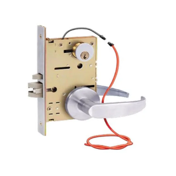 SDC - Z7850LQG - Solenoid Controlled Mortise Lock - Fail Safe - Galaxy Rose - Optional Handing - 12/24VDC - Satin Chrome - Fire Rated - Grade 1