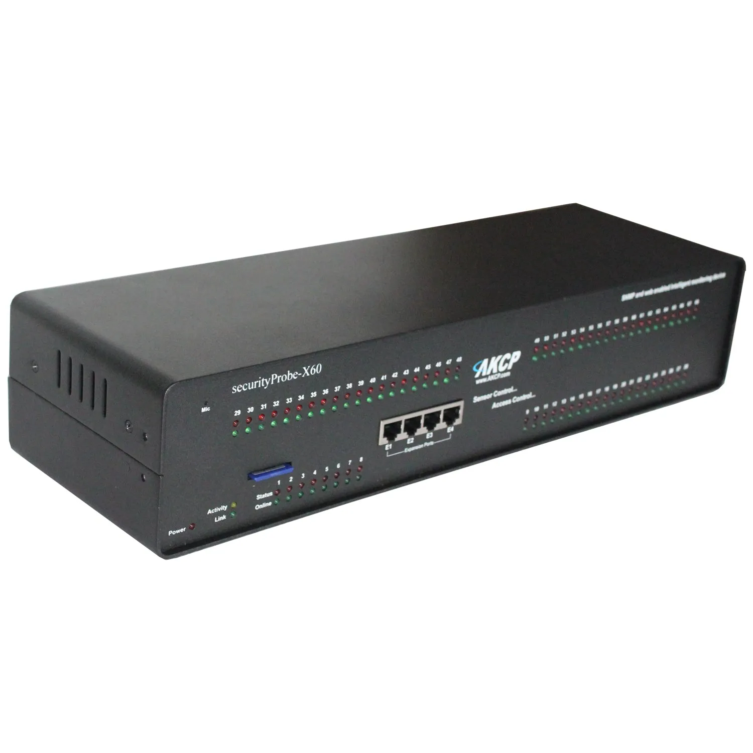 securityProbe-X60 Video Security System - 8 Sensors, 60 Dry Contacts