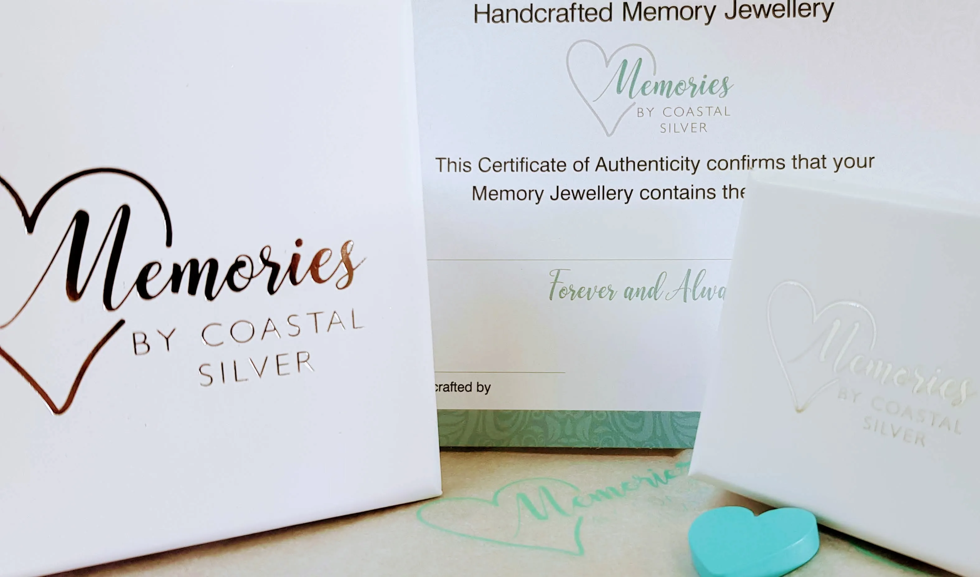 Silver 'Wonky Heart' Fingerprint Bracelet
