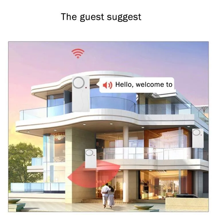 Simple  Wireless Home Security Alarm With Remote Control FYD1388
