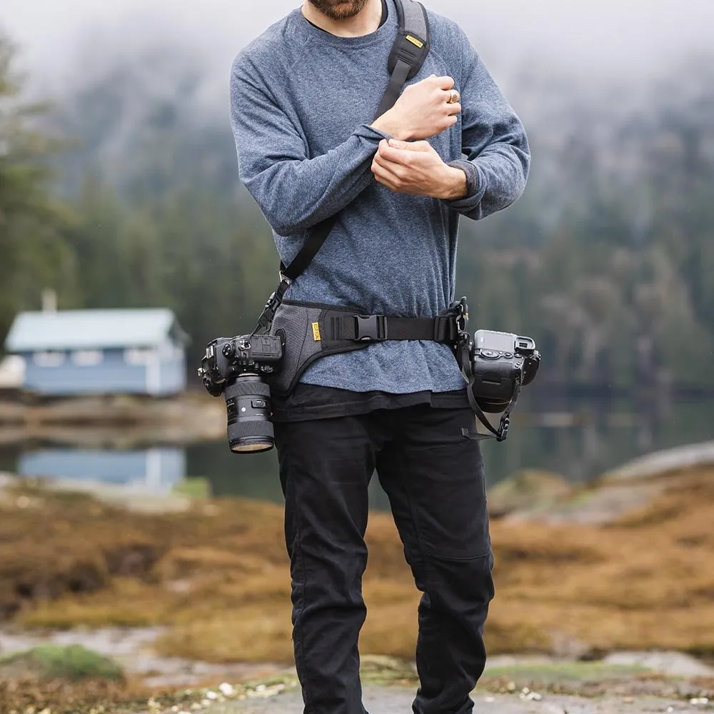 SlingBelt Carrying System for 2 Cameras
