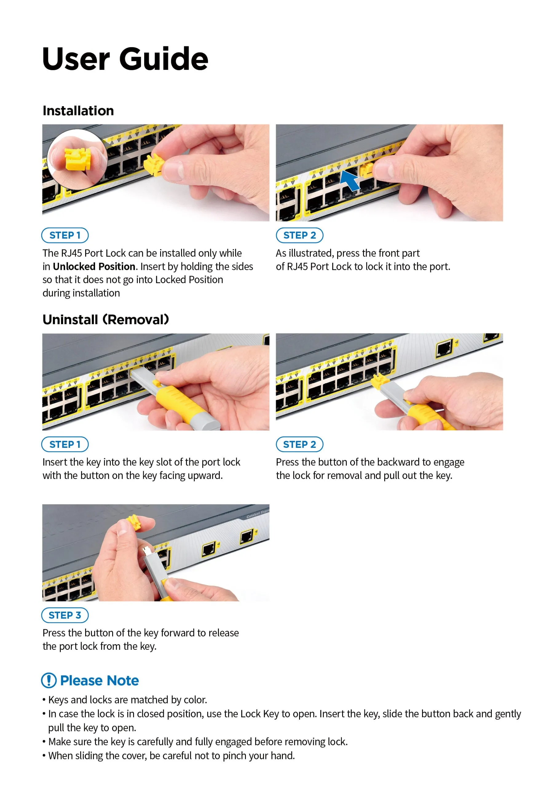 Smart Keeper RJ45 Port Lock