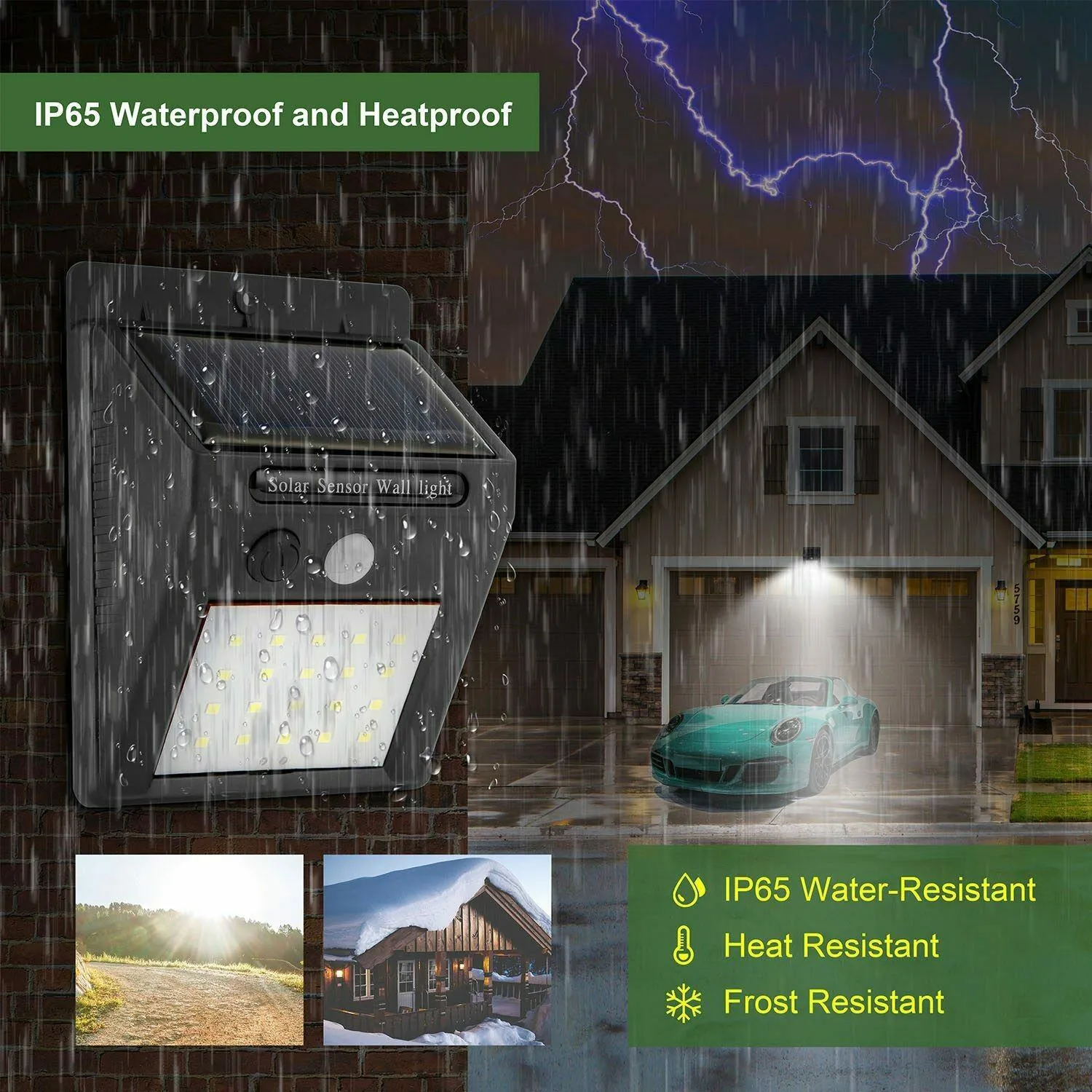 Solar Light 20 LEDs Outdoor PIR
