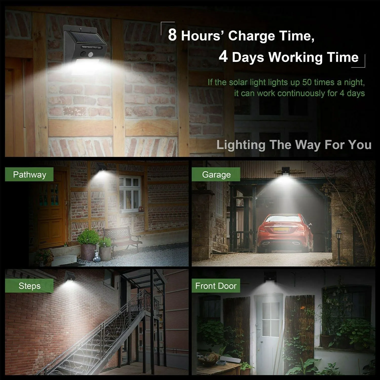 Solar Light 20 LEDs Outdoor PIR