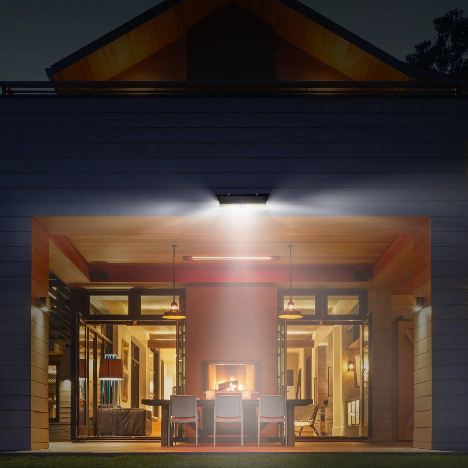 Solar Lights 180 LEDS Solar Wall Light