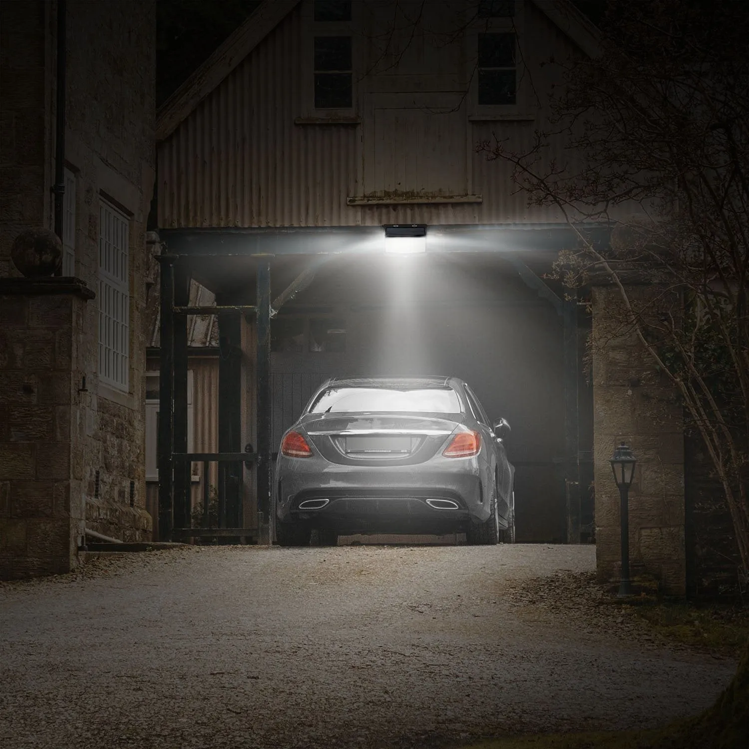 Solar Powered Outdoor Wall Lights