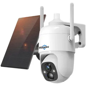 Solar Security Camera 1080p Wireless Wifi Camera Outdoor Waterproof With 32Gb Sd Card