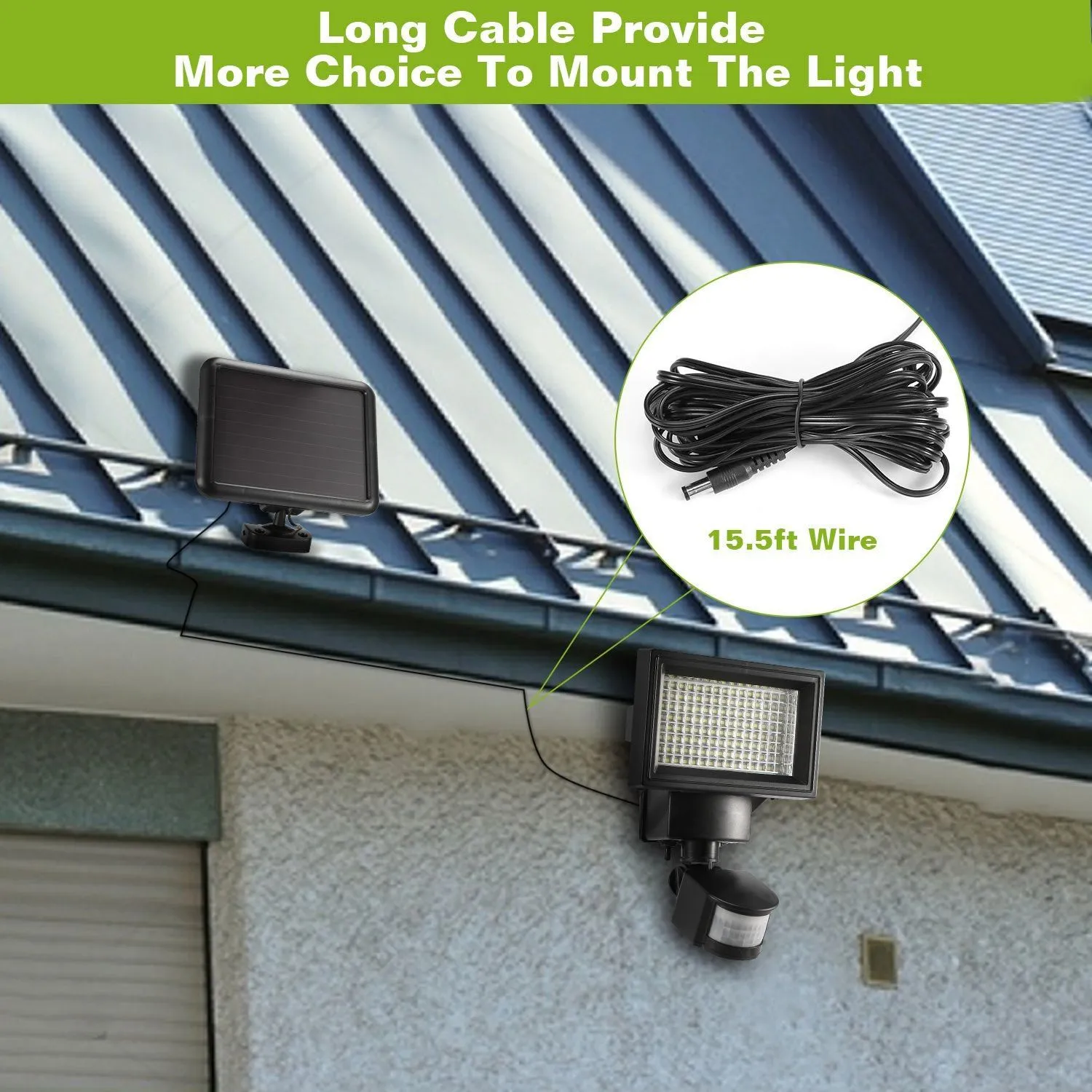 Solar Wall Lights 120 LEDs