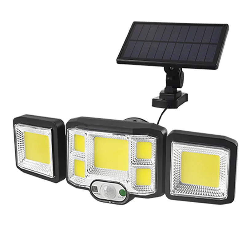 Solar Wall Lights 192 LED Sensor Wall Flood Lamp Security Light