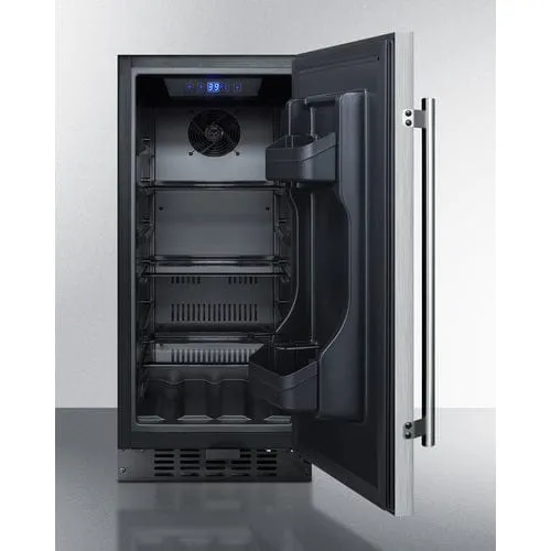 Summit 15" Built-In All-Refrigerator ALR15BSS