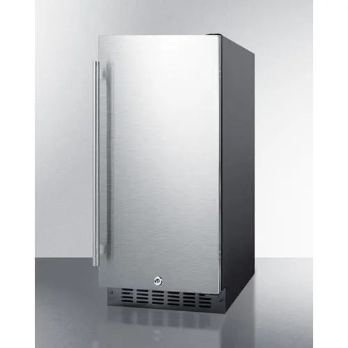 Summit 15" Built-In All-Refrigerator ALR15BSS