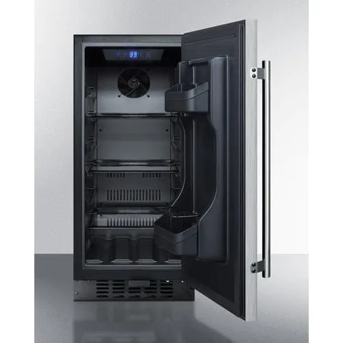 Summit 15" Stainless Steel Built-In All-Refrigerator ALR15BCSS