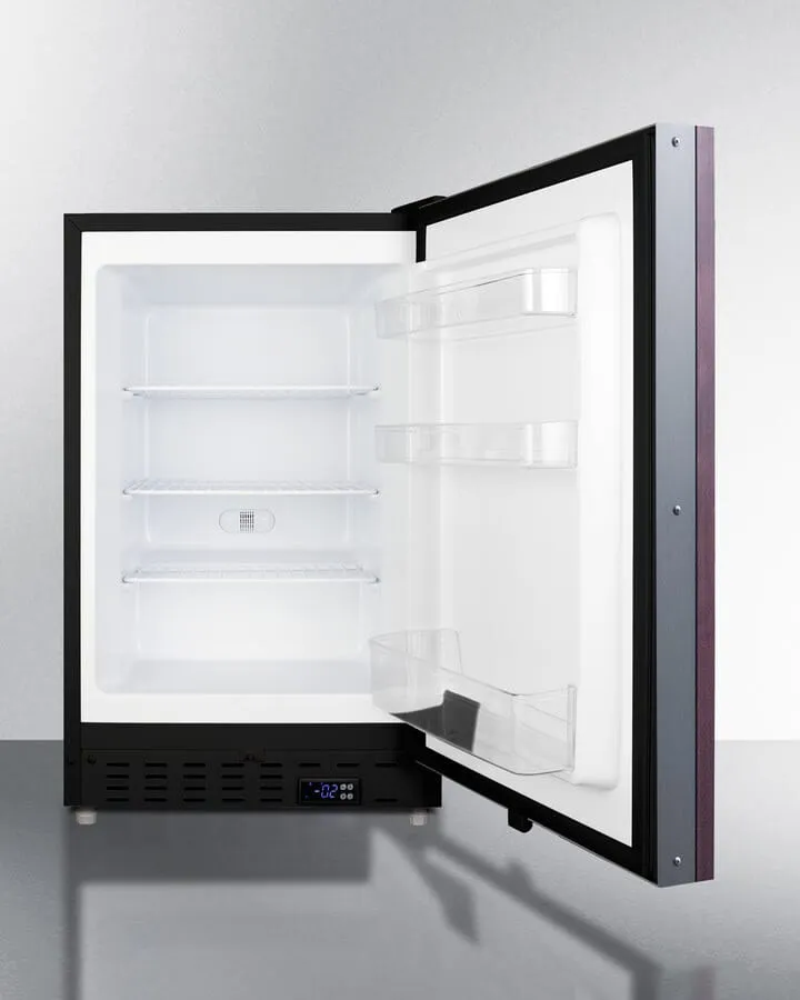 Summit 21" ADA Compliant Panel Ready Freezer ALFZ37BIF
