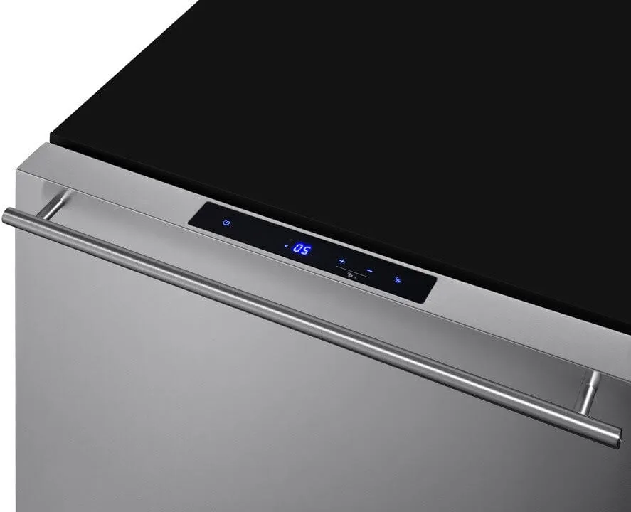 Summit 24" 2 Drawer Freezer ADFD243