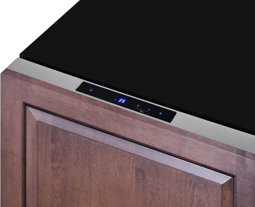 Summit 24" 2-Drawer Panel Ready All-Refrigerator ADRD241PNR