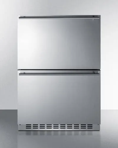 Summit 24" ADA Compliant Refrigerator-Freezer ADRF244CSS