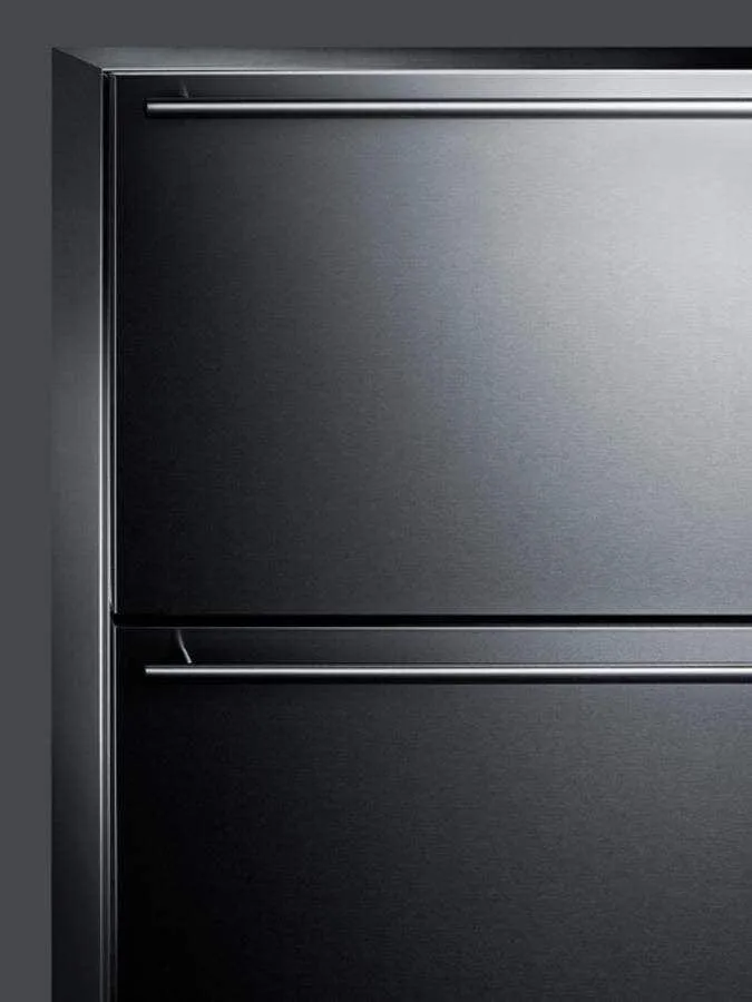 Summit 24" Wide Built-In 2-Drawer All-Refrigerator CL2R248
