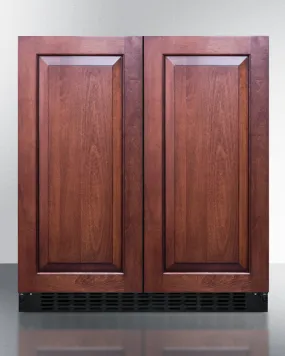 Summit 30" Wide Built-In Refrigerator-Freezer with Integrated Door Frame - FFRF3075WIF
