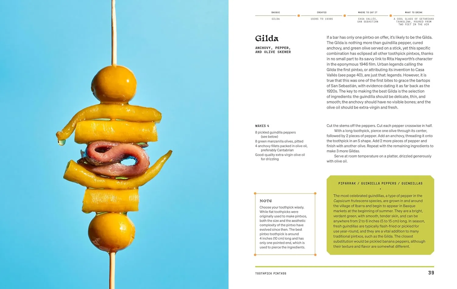The Book of Pintxos: Discover the Legendary Small Bites of Basque Country