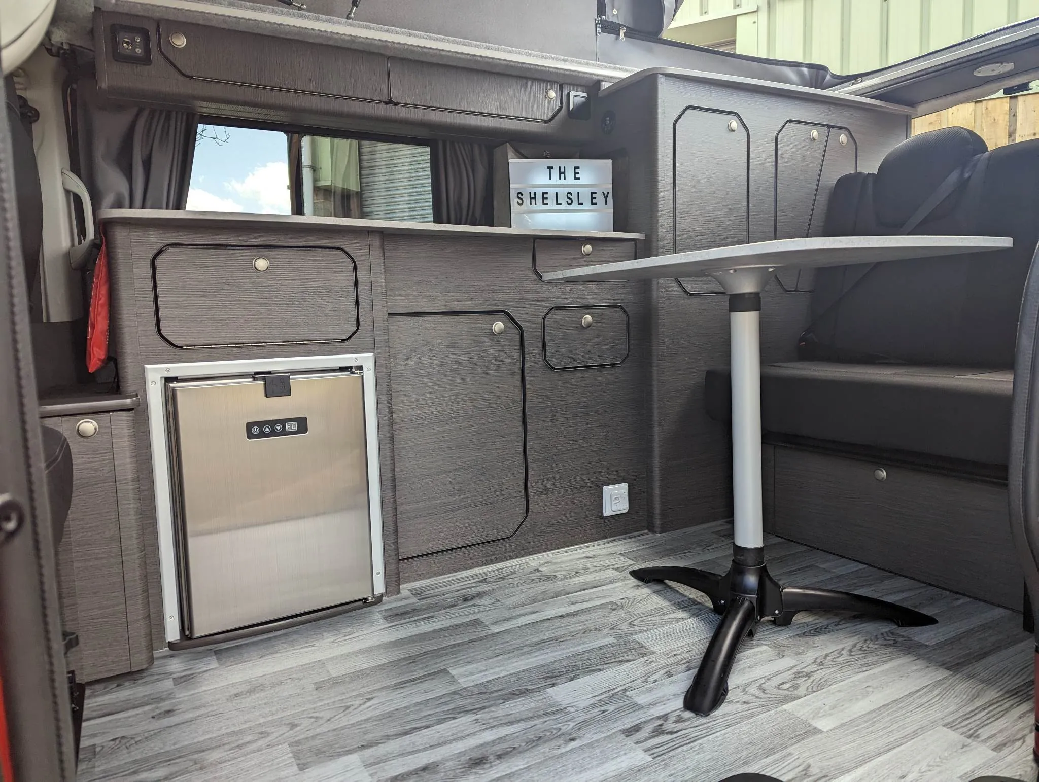 The Shelsley Solo or Duo Camper Van Conversion for the 2013 on Ford Transit Custom and 2024 all New Volkswagen Transporter T7