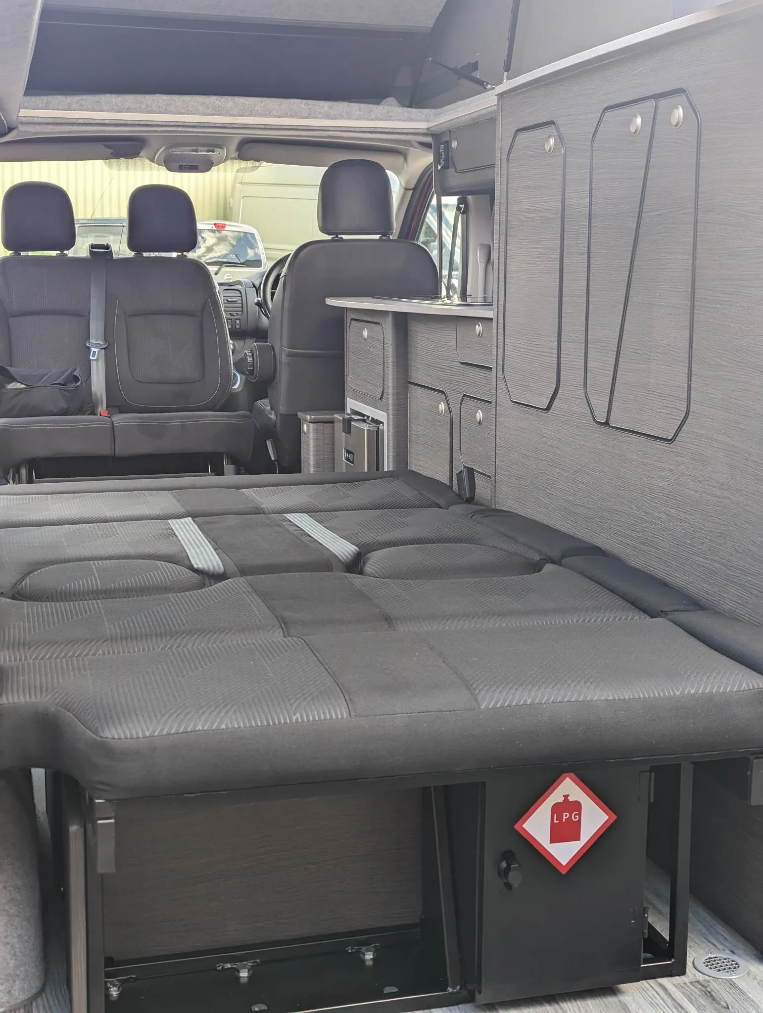 The Shelsley Solo or Duo Camper Van Conversion for the 2013 on Ford Transit Custom and 2024 all New Volkswagen Transporter T7