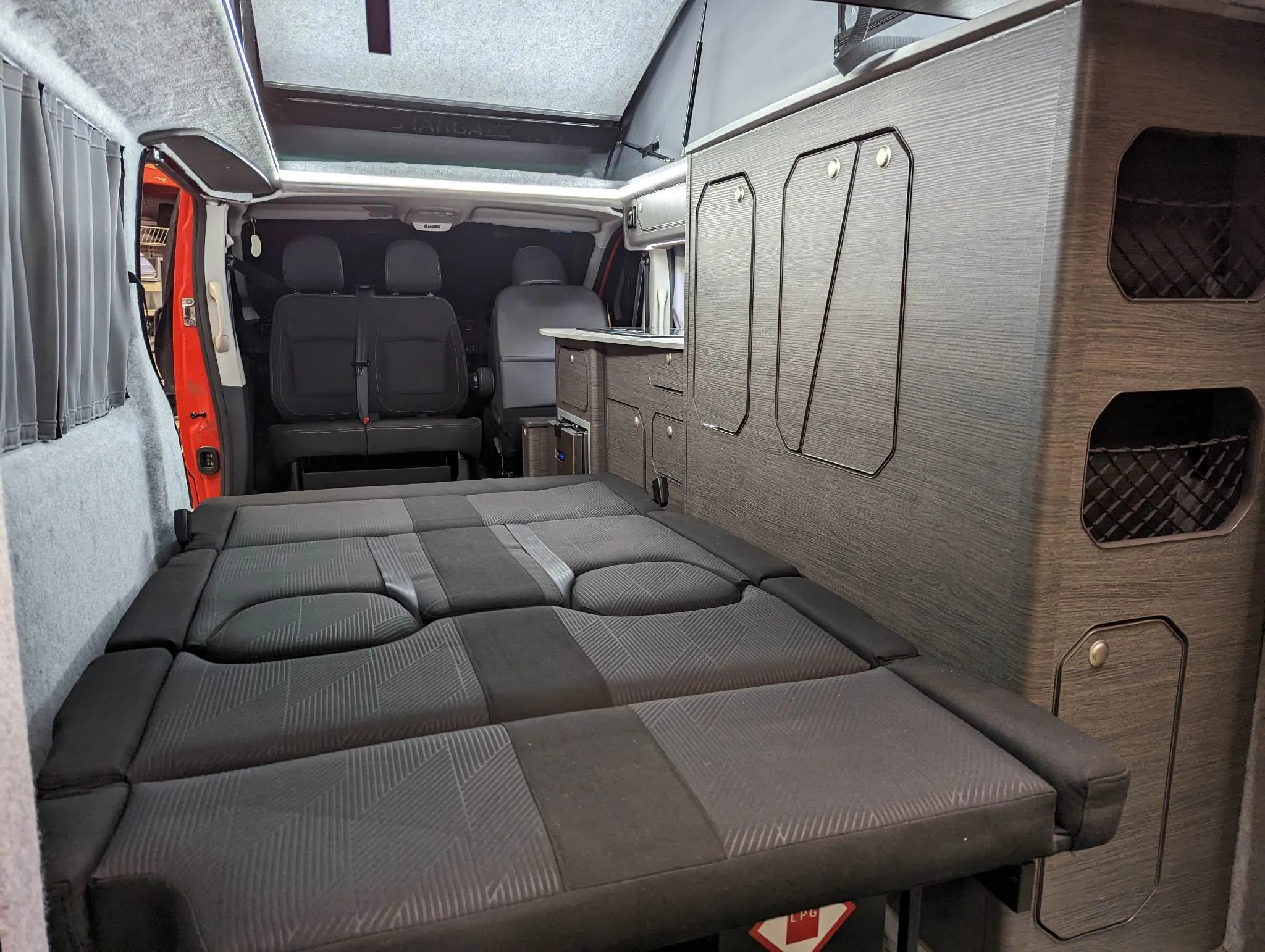 The Shelsley Solo or Duo Camper Van Conversion for the 2013 on Ford Transit Custom and 2024 all New Volkswagen Transporter T7