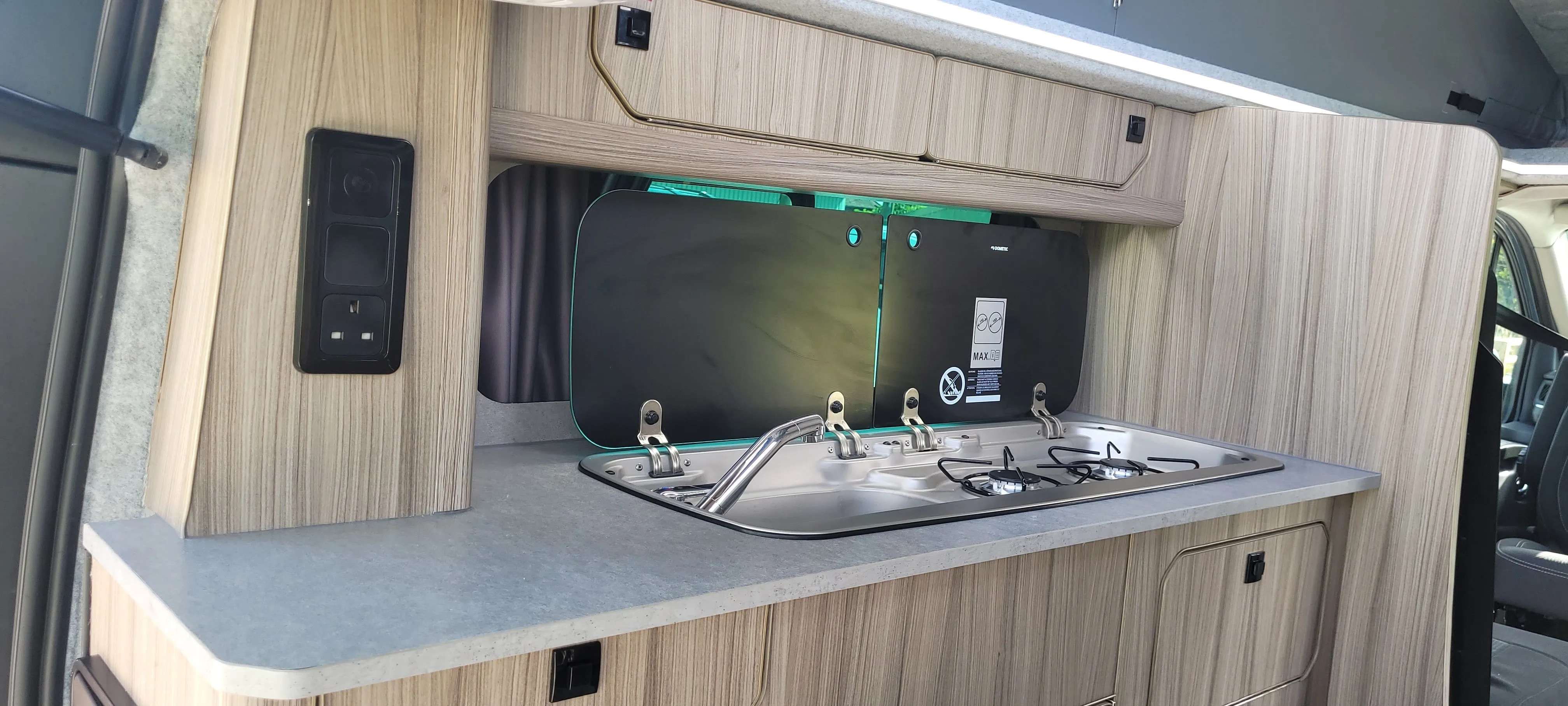 The Witley Camper Van Conversion for the 2013 on Ford Transit Custom and 2024 all New Volkswagen Transporter T7