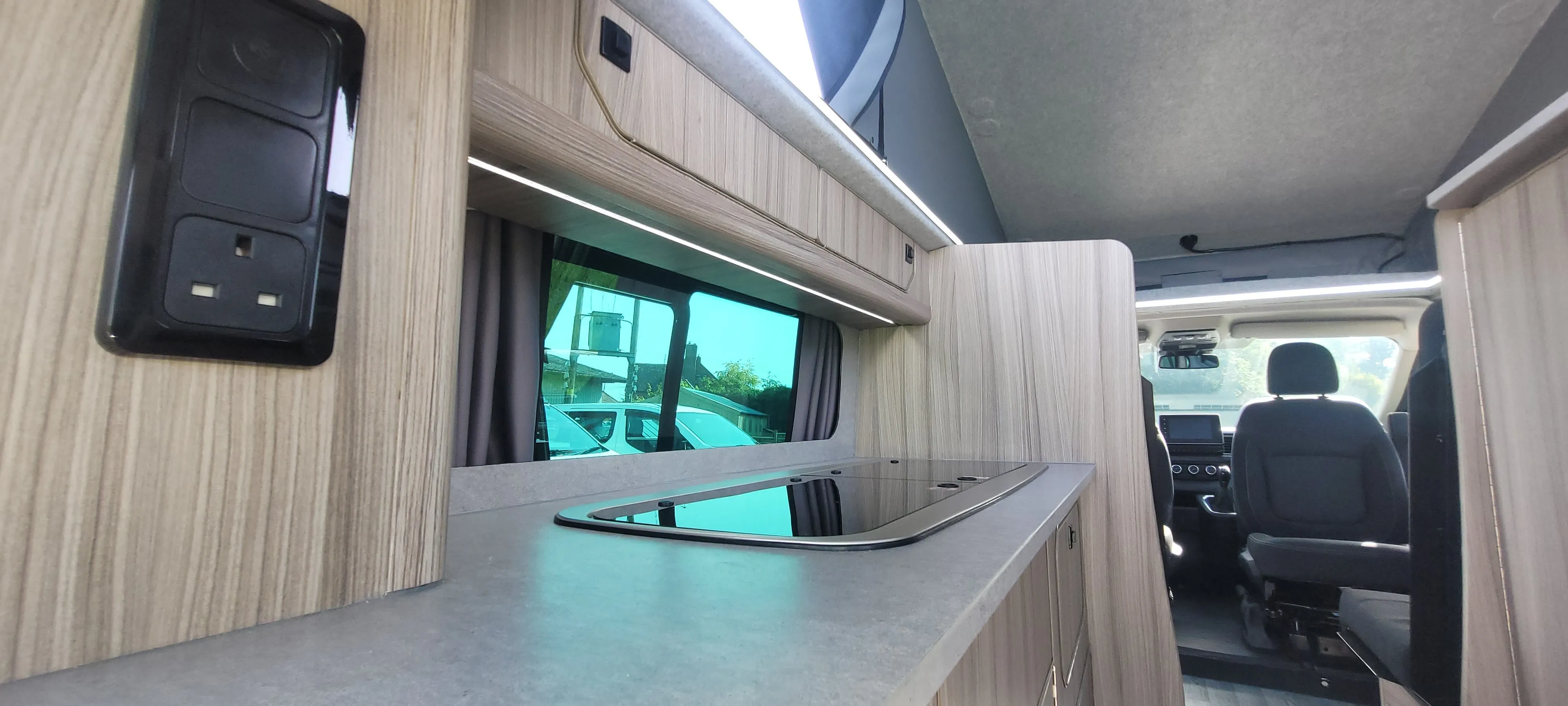 The Witley Camper Van Conversion for the 2013 on Ford Transit Custom and 2024 all New Volkswagen Transporter T7