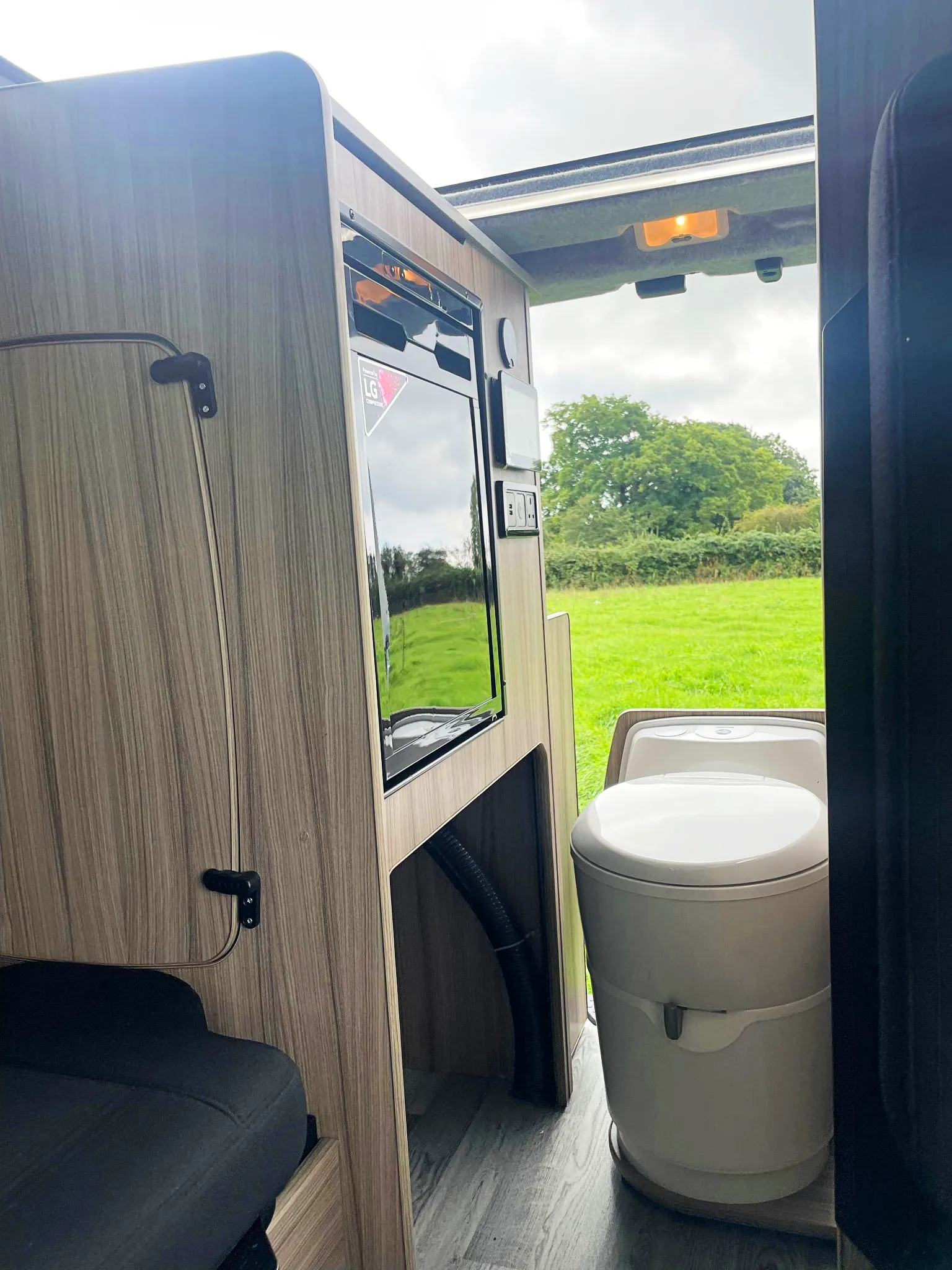The Witley Camper Van Conversion for the Vauxhall Vivaro, Renault Trafic, Nissan NV300 Fiat Talento with up to  six 6 traveling seat camper